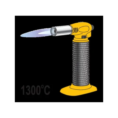 Arzator pe gaz portabil 2.8 kW aprindere piezo 1300 grade rezervor 8 g 360 grade — imaginea 4