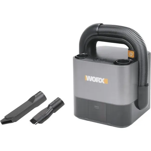 Aspirator de mana Worx WX030.9 0, 21L, putere 150W, compact, portabil, 15x18, 2x21, 8cm