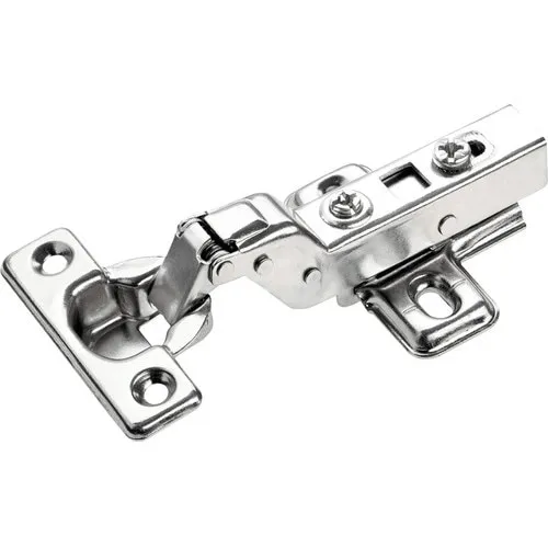 Balama aruncatoare Hettich ClipOn, amortizor integrat, nichel, pentru usi din lemn, gaura O26mm