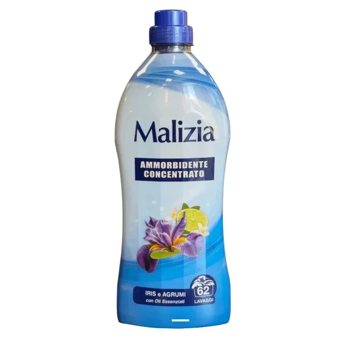 Balsam de rufe concentrat Malizia, parfum iris + citrice, 1.25 L