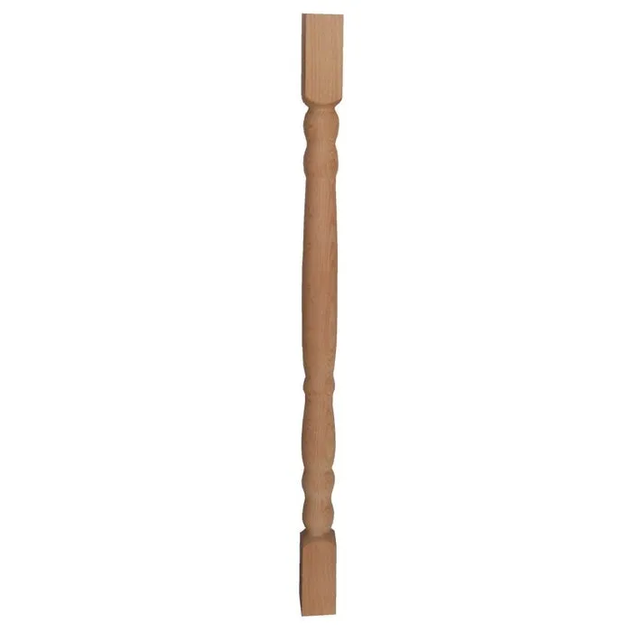 Balustru strunjit fag, natur, 750 x 43 x 43 mm