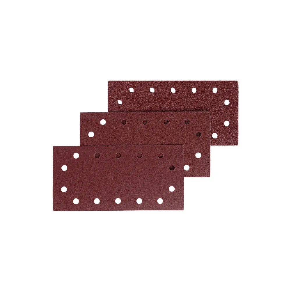 Banda abraziva Dexter, pentru slefuitor cu vibratii, 115 x 230 mm, granulatie 180 (set 5 buc)