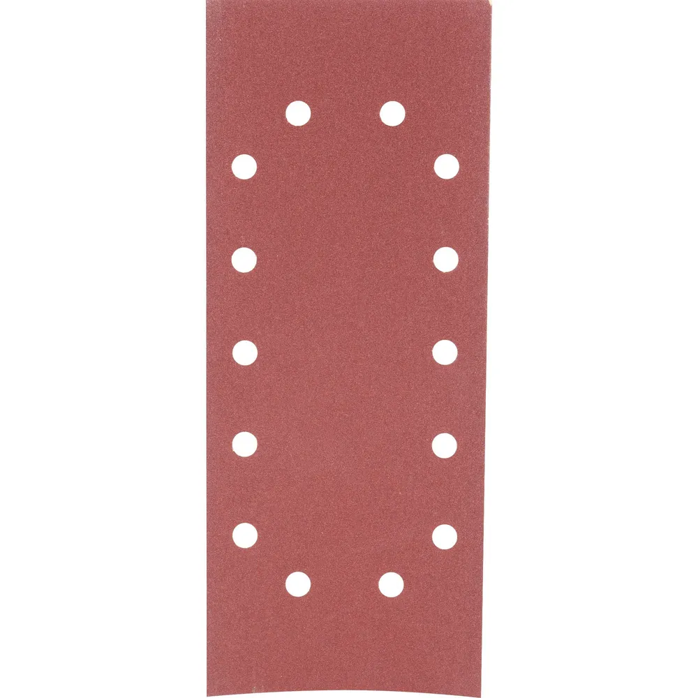 Banda abraziva Dexter, pentru slefuitor cu vibratii, 115 x 280 mm, granulatie 180 (set 5 buc)