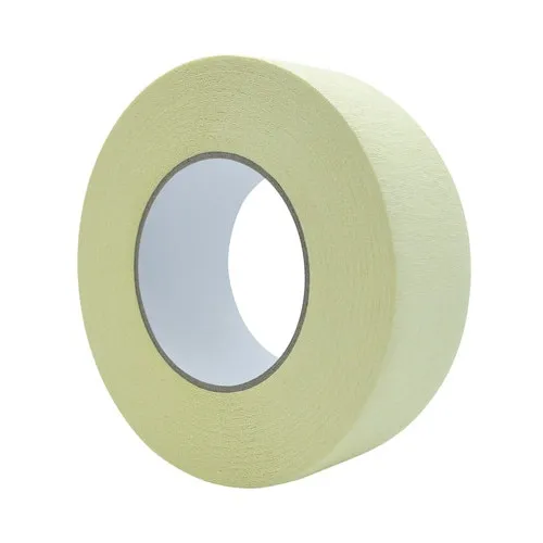 Banda adeziva din hartie creponata, 48 mm x 50 m, rezistenta la umiditate, utilizare interioara