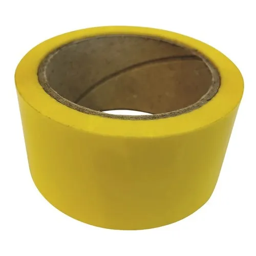 Banda adeziva galbena 48mm x 66m, impermeabila, pentru ambalare, set 1 bucata