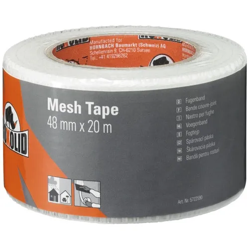 Banda adeziva ROXOLID alb 48mm x 20m