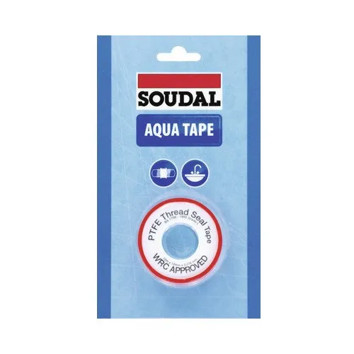 Banda adeziva Soudal Aqua Tape 12 mm x 12 m, rezistent la umiditate, pentru interior