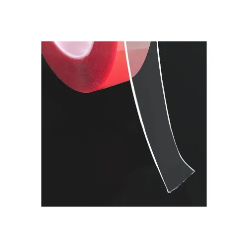 Banda dublu adeziva transparenta profesionala 20mm x 25 m — imaginea 4