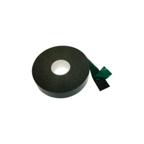 Banda dublu adeziva verde 10mm x 10m grosime 1mm — imaginea 2