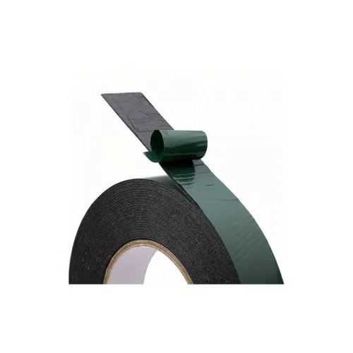 Banda dublu adeziva verde 10mm x 10m grosime 1mm — imaginea 3