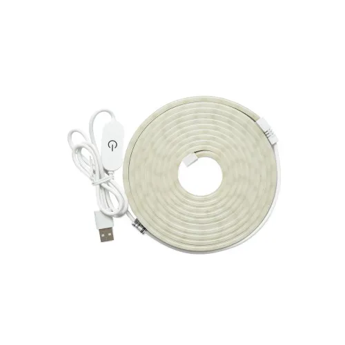 Banda LED 6500K, 5V, USB, 5m IP65 Breckner Germany — imaginea 2