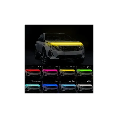 Banda led capota 12V 180cm RGB multicolora ip68 control prin aplicatie — imaginea 2