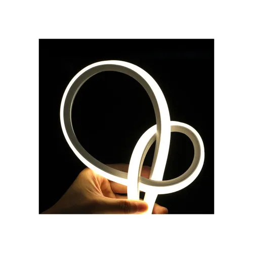 Banda led neon flex 5 metri 10w pe metru 12v pentru iluminare auto — imaginea 3