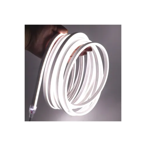 Banda led neon flex 5 metri 10w pe metru 12v pentru iluminare auto — imaginea 2