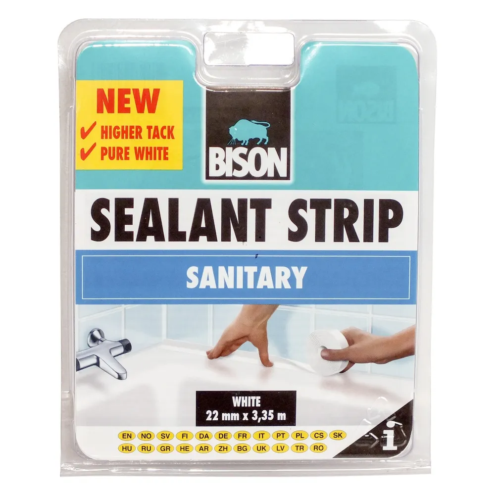 Banda pentru etansare, Bison Sanitary, silicon, 22 mm x 3.35 m