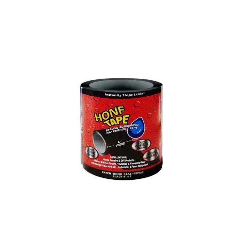 Banda rezistenta la apa Super Adeziva Flex Tape culoare negru 10cmx1,5m