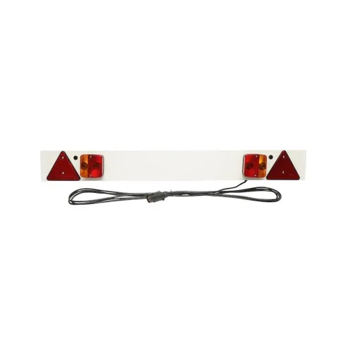 Bara remorca cu lampi LED SMD 12V 1.22m, cablu 6m, mufa 7 pini — imaginea 5