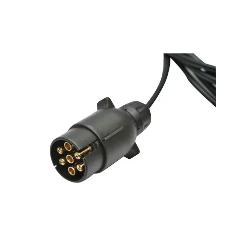 Bara remorca cu lampi spate multifunctionale, triunghiuri reflectorizante, mufa 7 pini, cablu 6m, 12V, 1m, universala, omologare E11 — imaginea 3