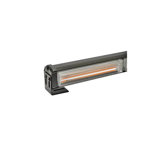 Bara stroboscopica LED 8 module 48W 12-24V lumina galbena 1170 mm — imaginea 5
