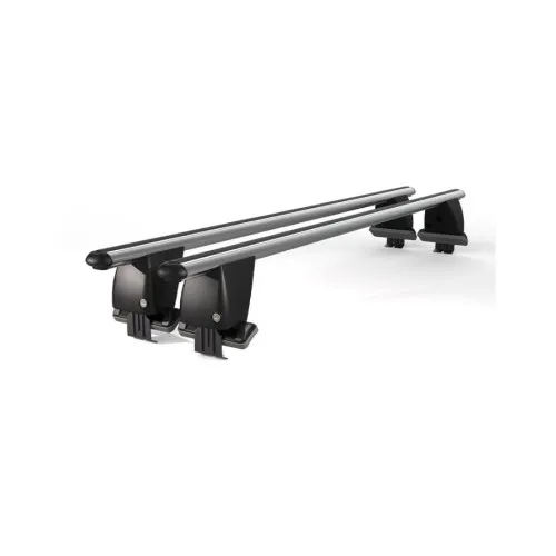 Bare transversale portbagaj auto aluminiu compatibile plafon neted Hyundai Santa Fe DM NC 2012-2018 argintii sau negre Kit-103 — imaginea 3