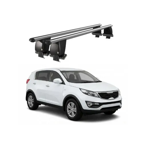 Bare transversale portbagaj auto aluminiu compatibile plafon neted Kia Sportage SL 2010-2013 argintii sau negre Kit-103