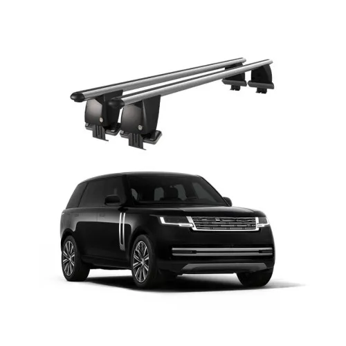 Bare transversale portbagaj auto aluminiu compatibile plafon neted Land Rover Range Rover L406 2021-> argintii sau negre Kit-101
