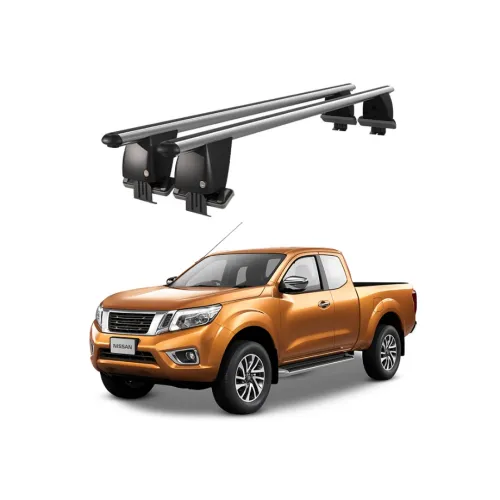 Bare transversale portbagaj auto aluminiu compatibile plafon neted Nissan Navara NP300 2014-2021 argintii sau negre Kit-102