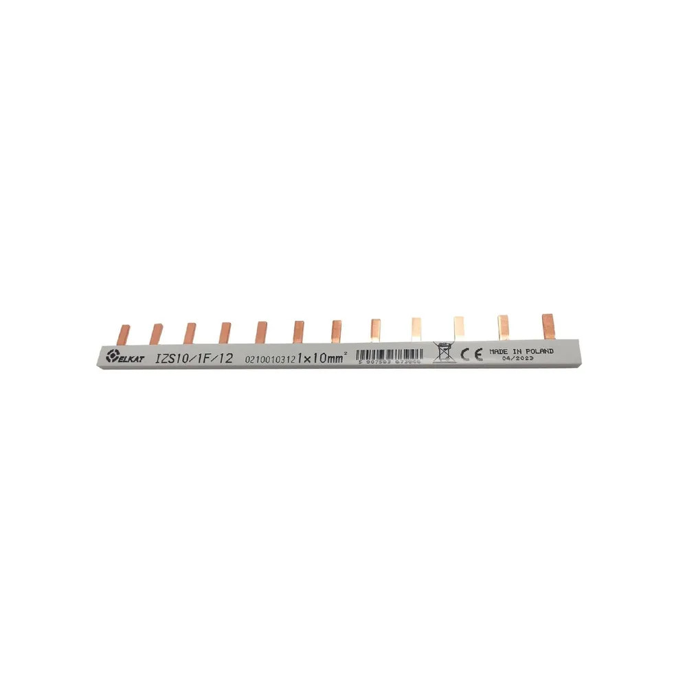 Bareta cu pini Elkat, 1P, 63A, 12M, gri