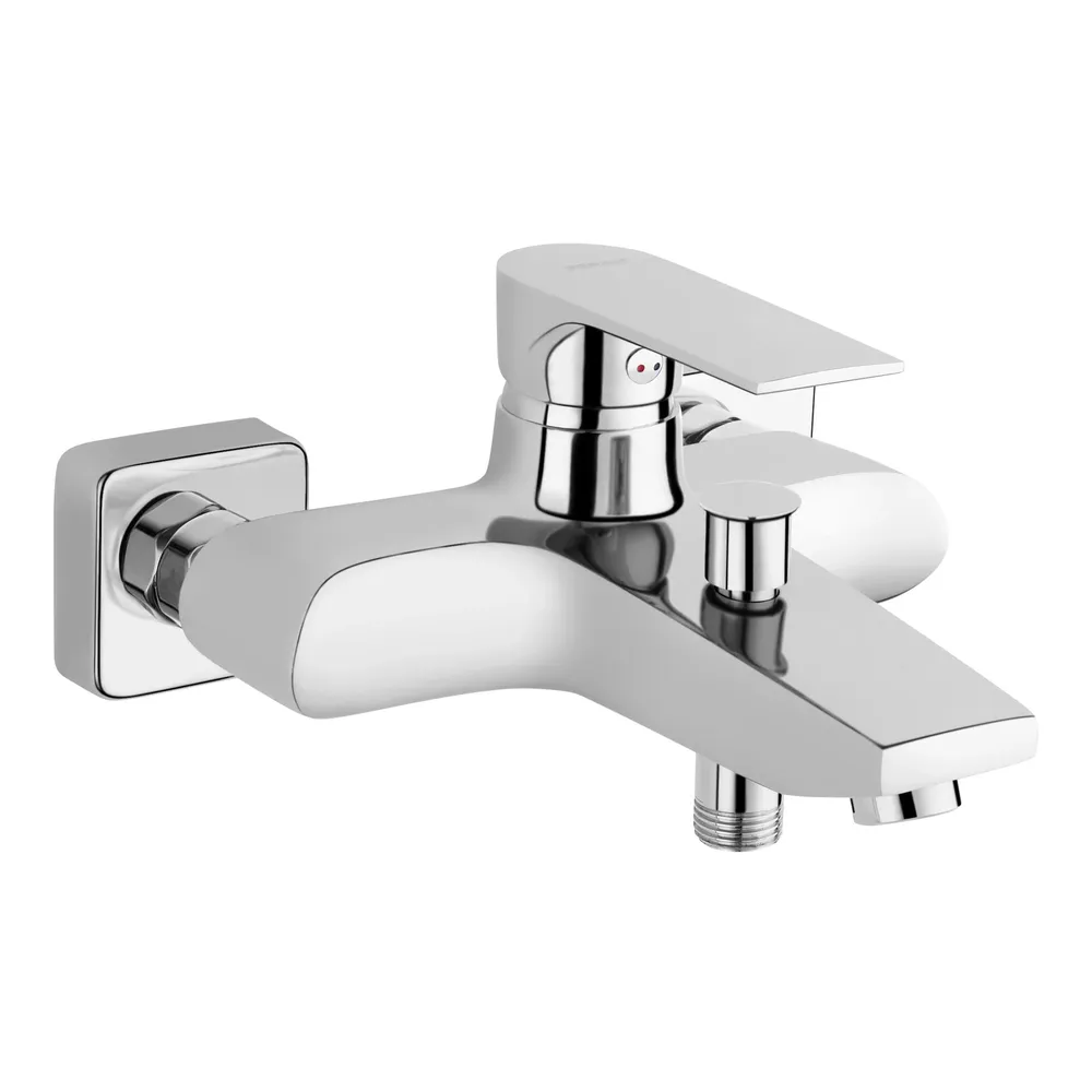 Baterie baie pentru cada / dus, Ferro Platto, montaj aplicat, monocomanda, finisaj cromat