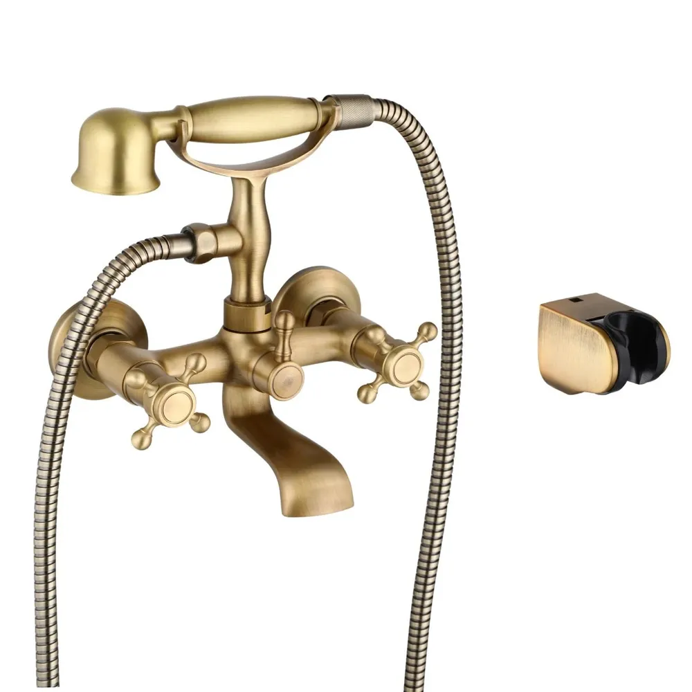 Baterie baie pentru cada / dus Kadda Sydney BMY1107-3A12, finisaj bronz, montaj pe perete