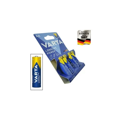 Baterie Varta LongLife Power AA R6 1.5V alcalina — imaginea 2