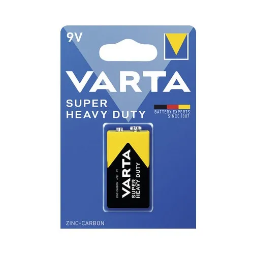 Baterie zinc-carbon Varta E 9V