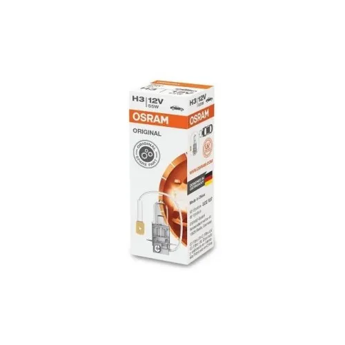 Bec auto halogen Osram H3 12V 55W PK22s — imaginea 2