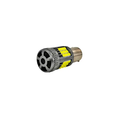 Bec auto o faza BA15S 3030 36SMD 30W CANBUS cu ventilator, 12V–24V, nonpolar, lumina alba 3000 lm — imaginea 2