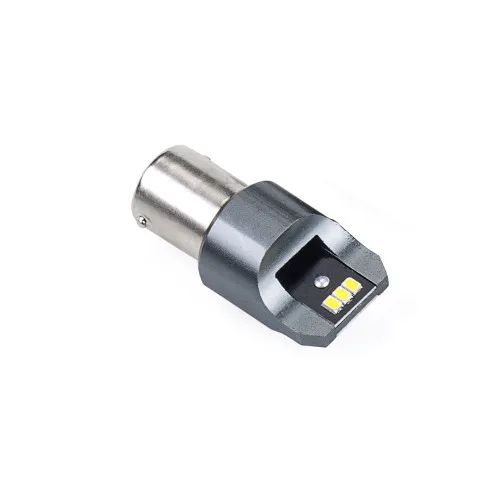Bec auto o faza BA15S P21W T.V. 6SMD 3020 12V CANBUS nonpolar 330 lumen — imaginea 2