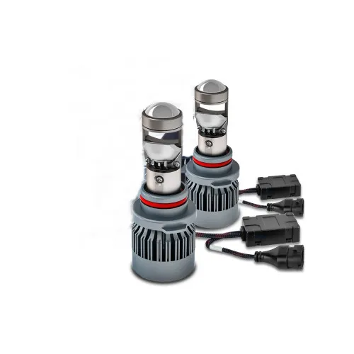 Bec LED auto 9005 3800lm 6000K alb rece Canbus set 2 bucati — imaginea 2