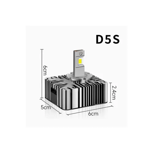 Bec LED Canbus D1S D2S D3S D4S D5S 12V 8600 lm 6500K conectare la mufa originala xenon — imaginea 2