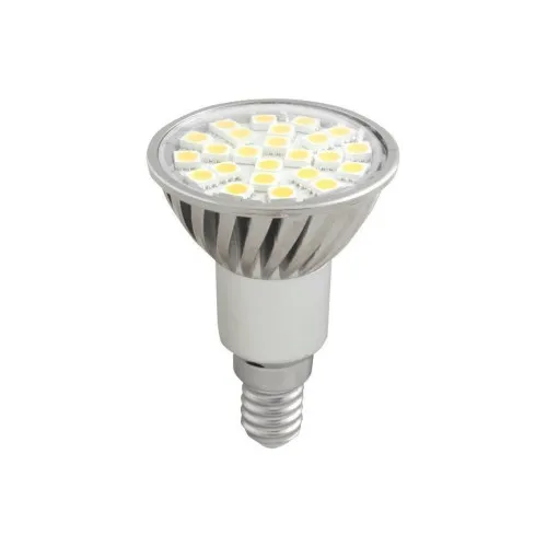 Bec LED E14 20 SMD 5050 4W 300 lumeni 5500-7000K AC 230V lumina alb rece