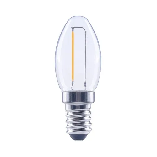 Bec LED Flair E14 0, 45W 40 lumeni, glob clar S22, lumina calda