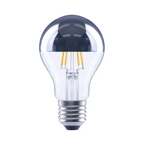 Bec LED Flair E27 4W 380 lumeni, glob cu oglinda A60, lumina calda