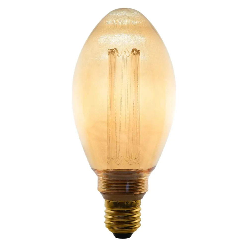 Bec LED Hepol decorativ B75 Amber E27 3.5 W 120 lm lumina calda 1800K, dimabil