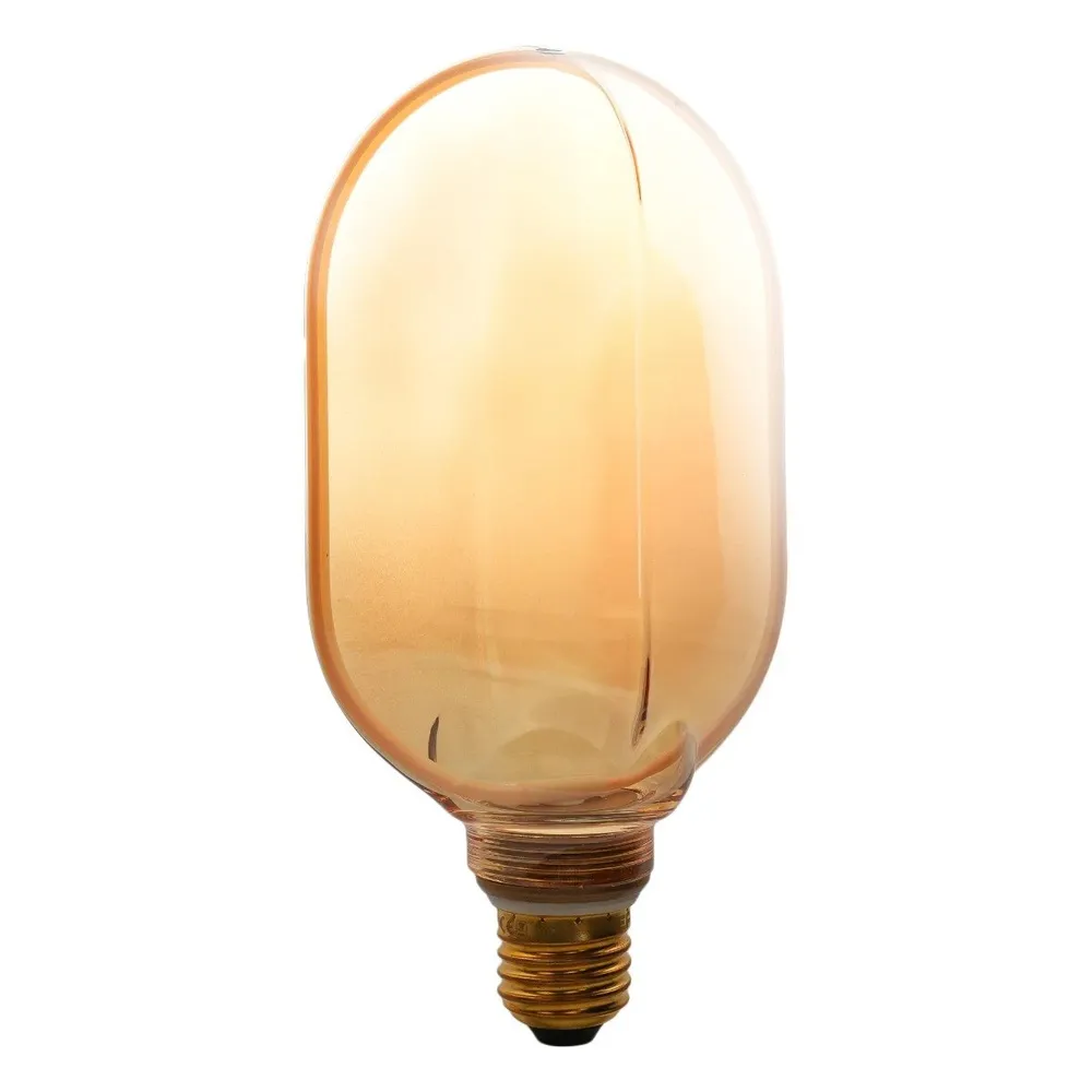 Bec LED Hepol decorativ G100 Amber E27 4 W 170 lm lumina calda 1800K, dimabil