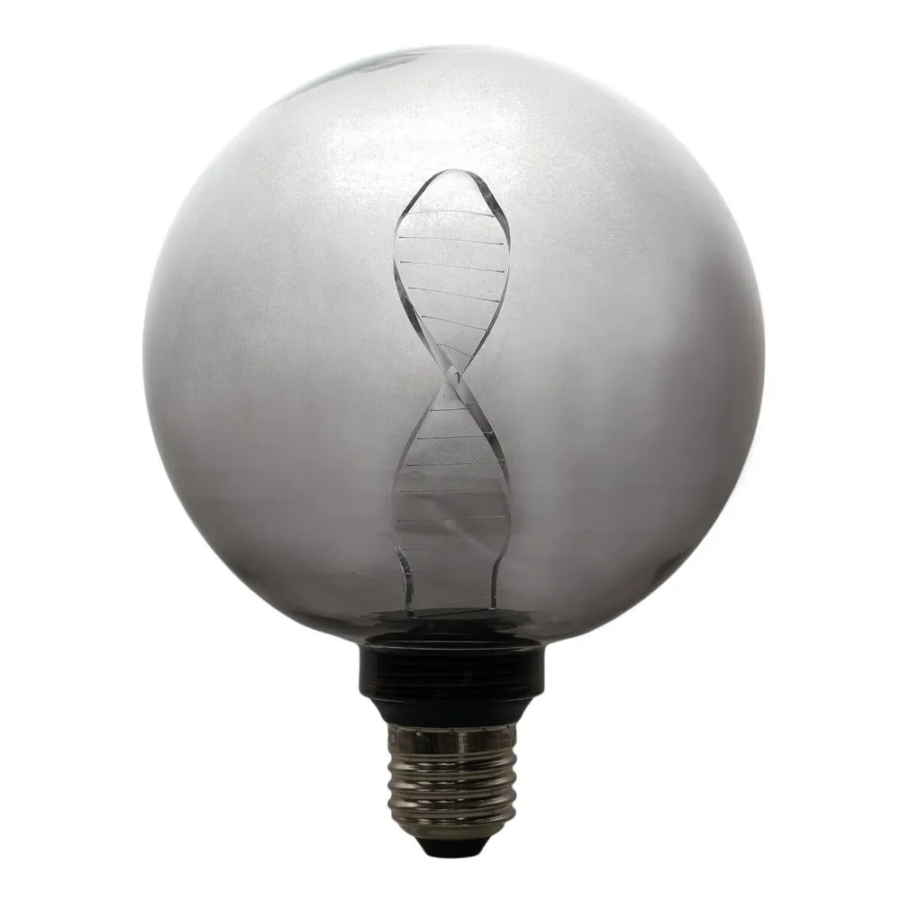 Bec LED Hepol decorativ G125 Smoke E27 3.5 W 130 lm lumina calda 1800K, dimabil