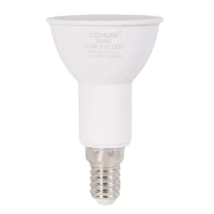 Bec LED Lohuis spot R50 E14 6.5 W 600 lm lumina rece 6500 K