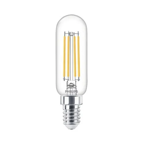 Bec LED pentru hota Philips E14 4, 5W 470 lumeni, glob clar, lumina calda