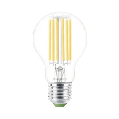 Bec LED Philips E27 5, 2W 1095 lumeni, glob clar A60, lumina calda CRI80