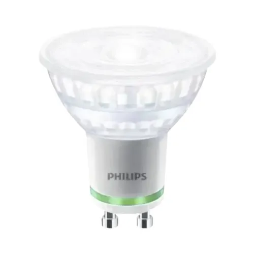 Bec LED spot Philips GU10 2, 1W 375 lumeni 230V, lumina calda CRI80