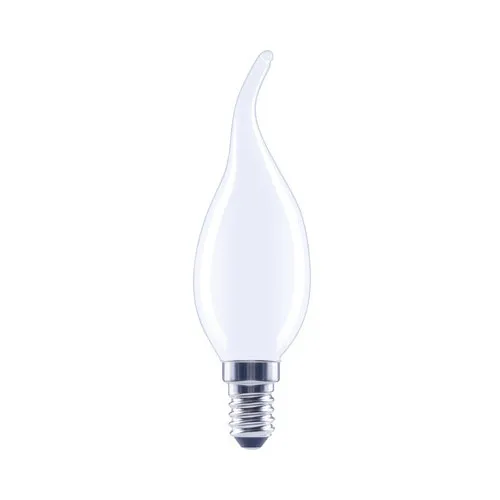 Bec LED variabil Flair E14 2, 2W 250 lumeni, glob mat lumanare decorativa, lumina calda