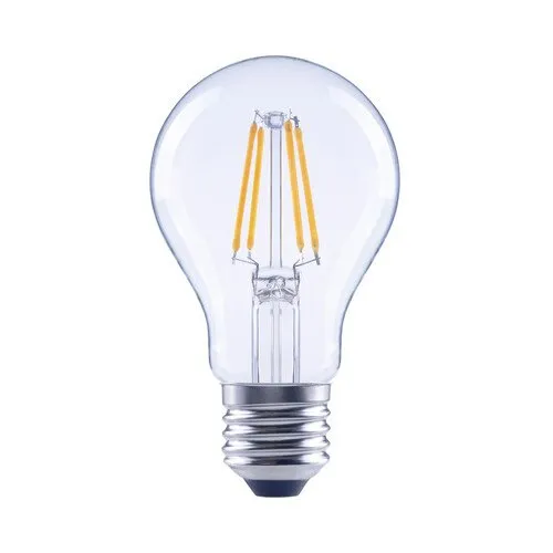 Bec LED variabil Flair E27 4W 470 lumeni, glob clar A60, lumina calda