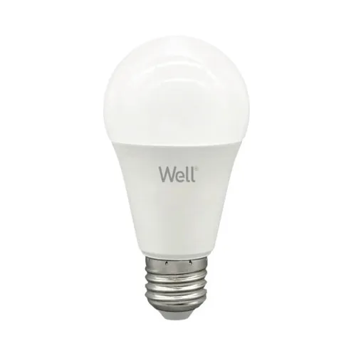 Bec LED Well E27 10W 1100 lumeni, para mat A60, lumina calda, senzor lumina